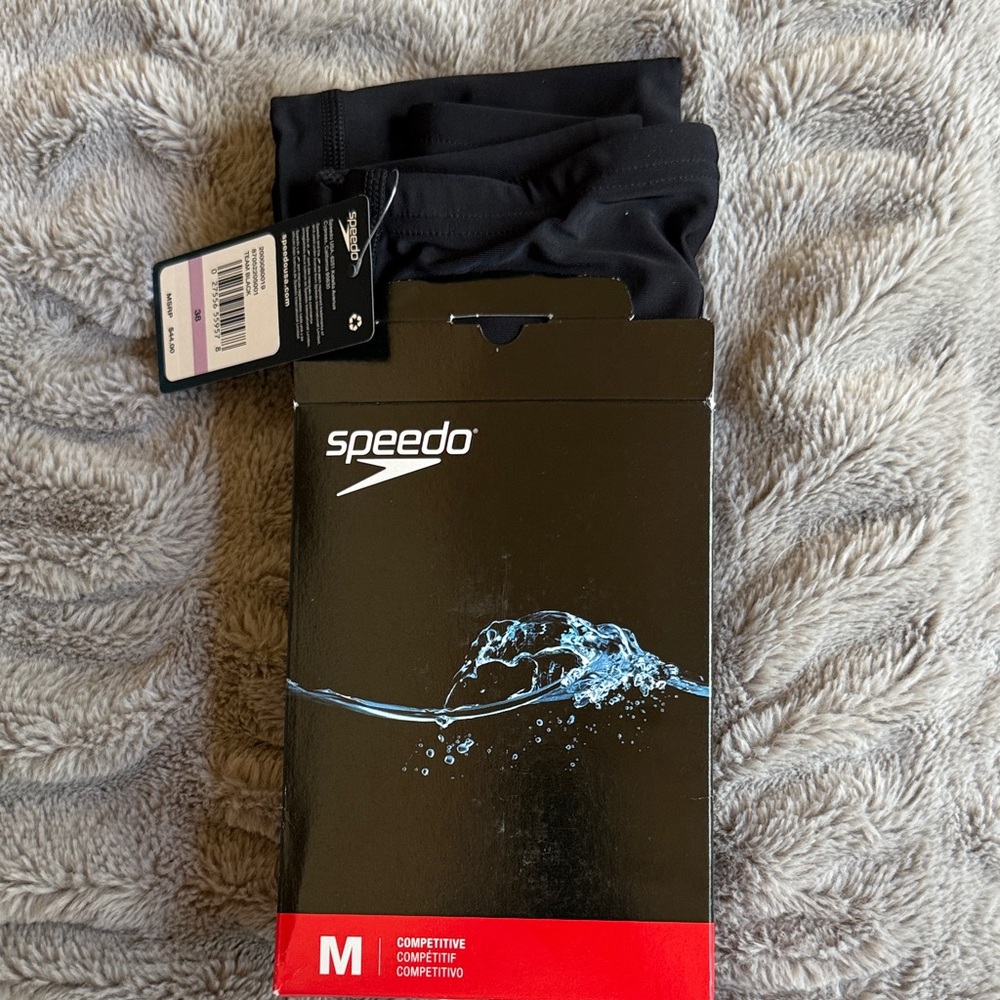 Speedo Black Competitive Swim Briefs